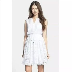 Two by Vince Camino wht eyelet party dress XL